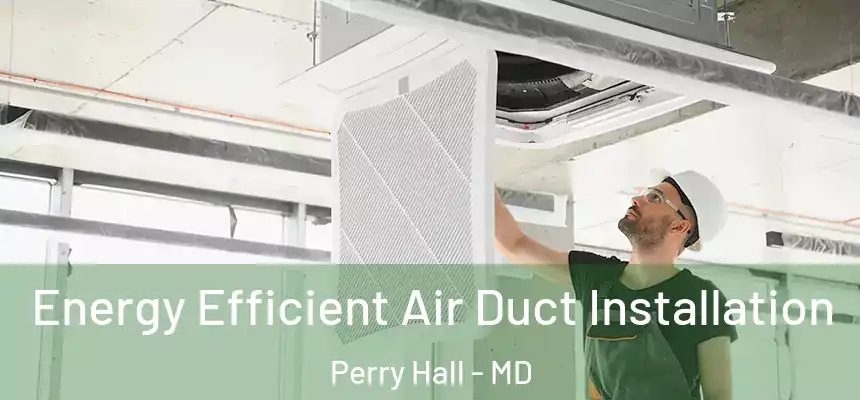 Energy Efficient Air Duct Installation Perry Hall - MD
